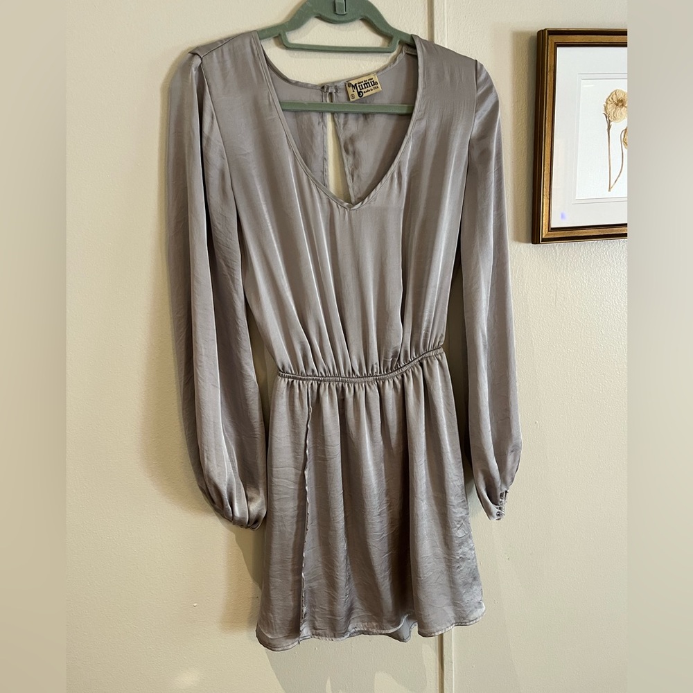 Show Me Your Mumu Silver mini dress